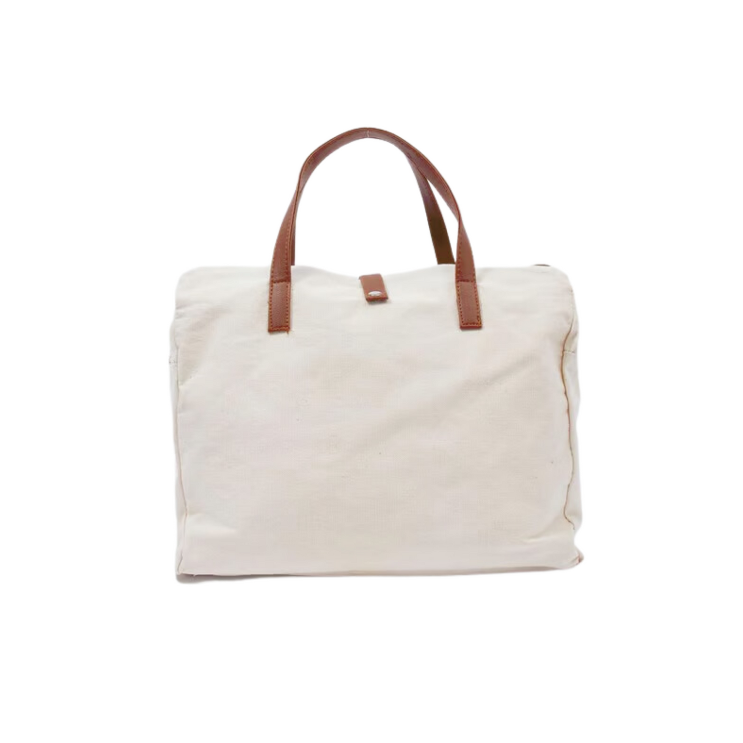 Organic Linen Shoulder Bag - Cream