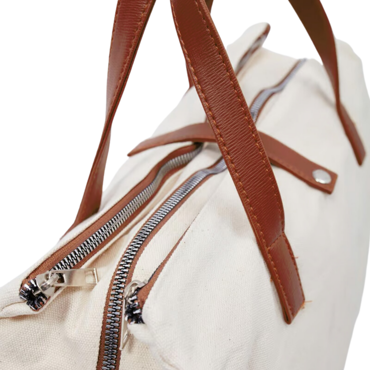 Organic Linen Shoulder Bag - Cream